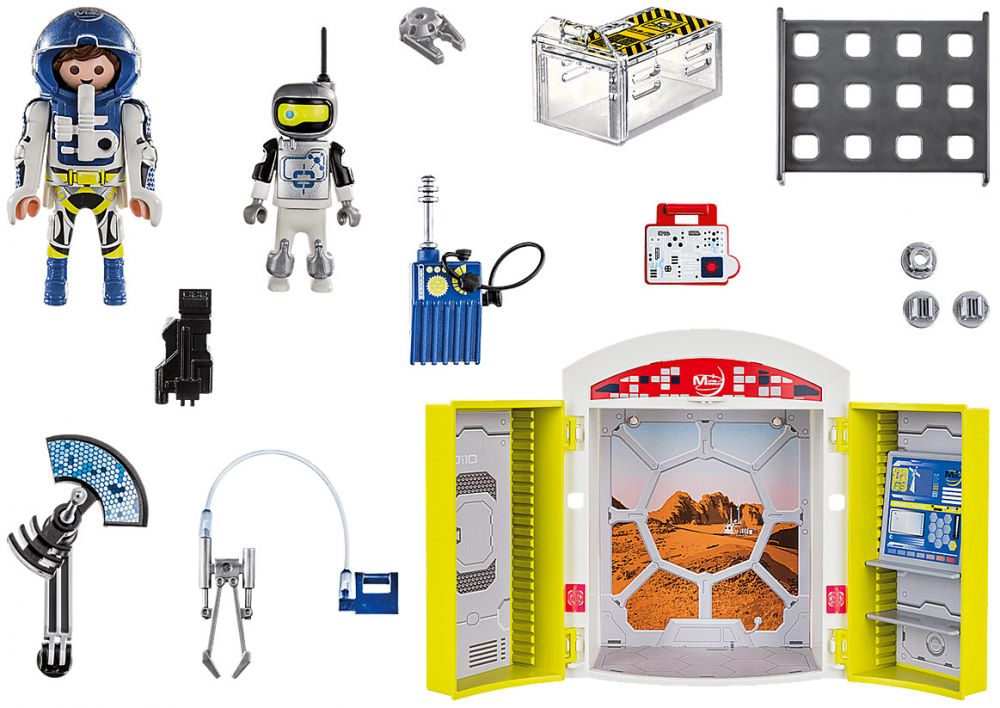 Playmobil - Space 70888 Unité Mobile Spatiale avec Astronautes et Navette