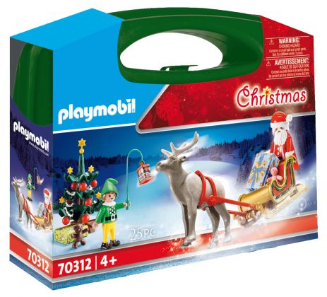 PLAYMOBIL Christmas 70312 Valise de Noël