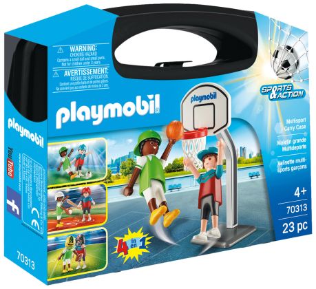 PLAYMOBIL Sports & Action 70313 Valisette multi-sports