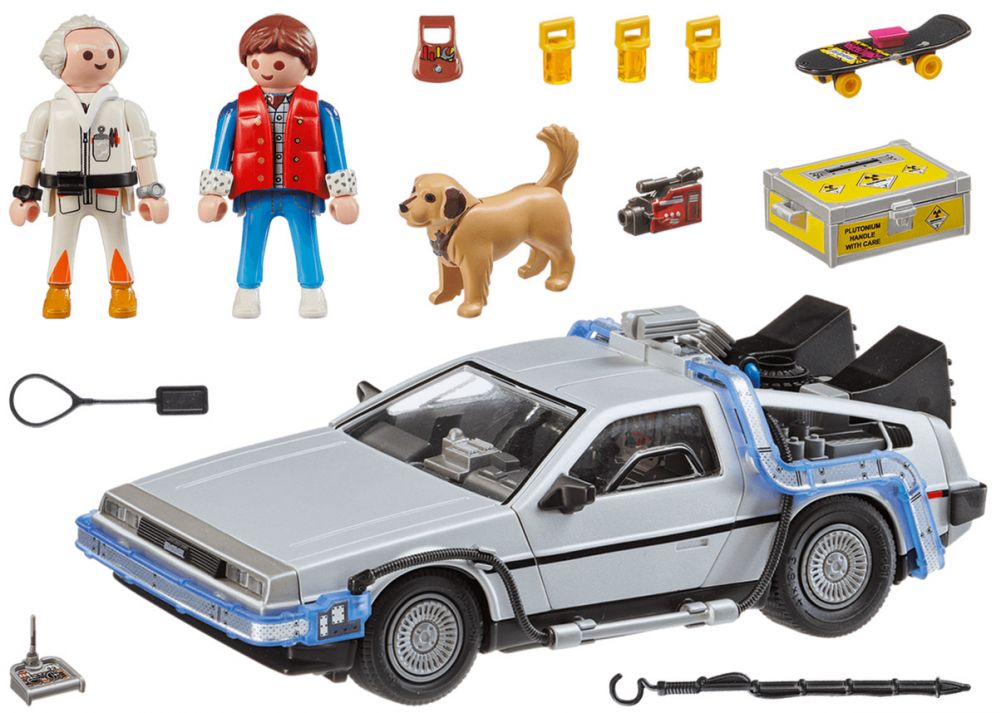 Playmobil Retour vers le Futur - Course d'hoverboard