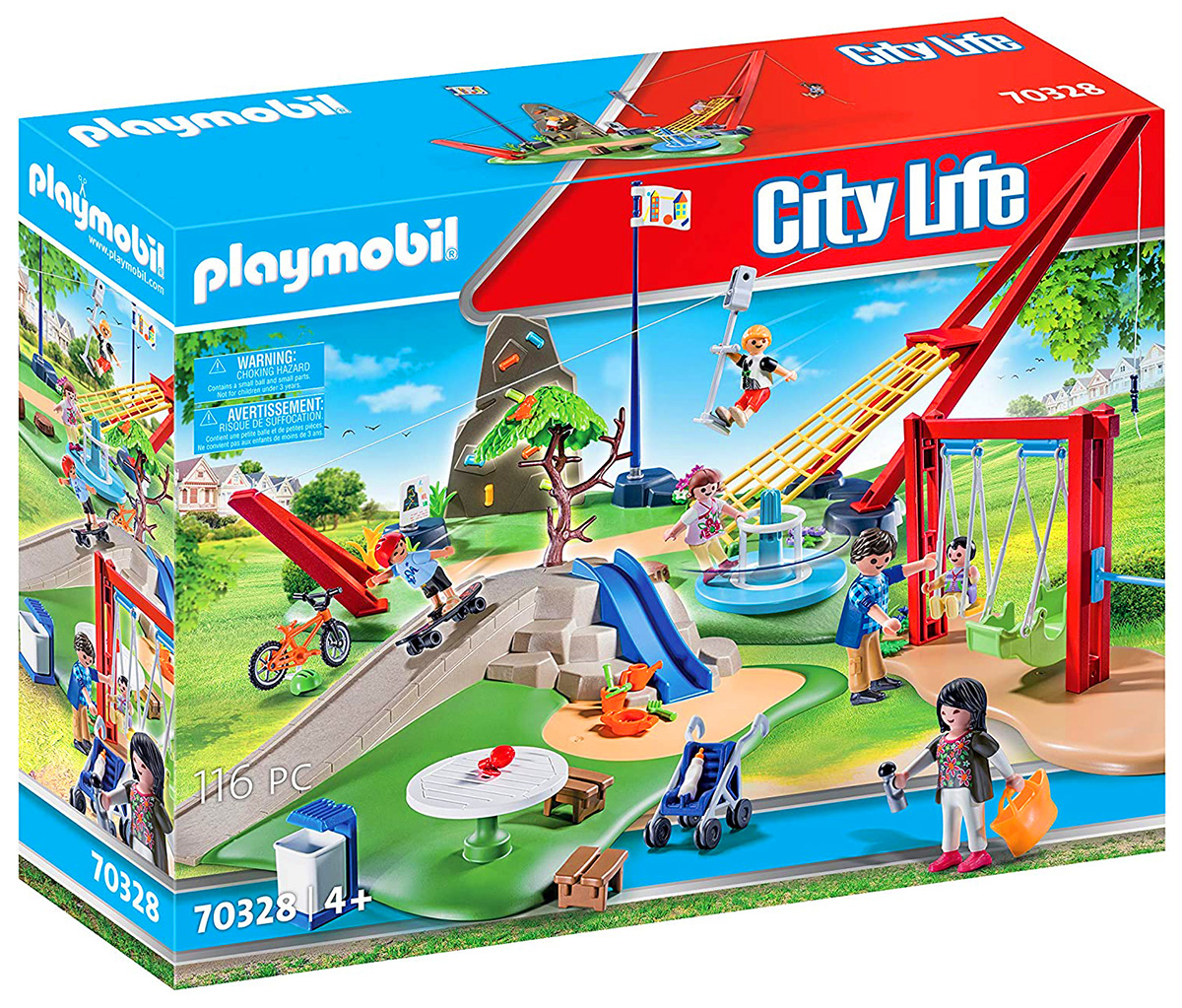Playmobil Parc de Jeux : Playmobil®: : Jeux et Jouets