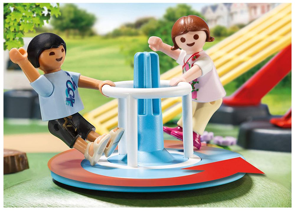 Playmobil école + parc de jeux