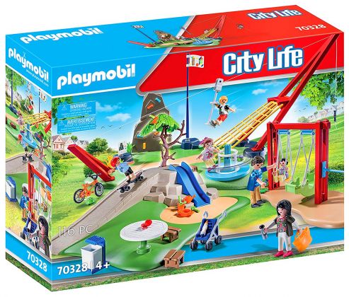 PLAYMOBIL City Life 70328 Parc de jeux 