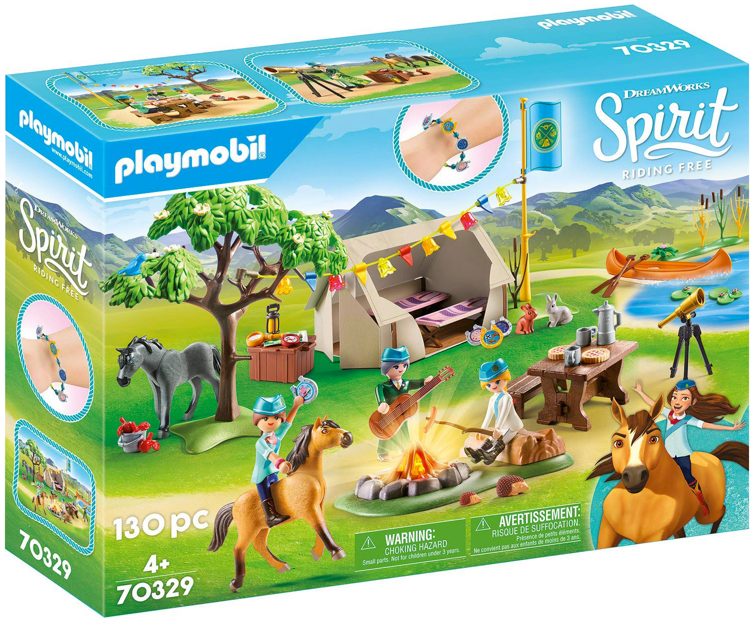 playmobil spirit et lucky