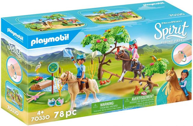 PLAYMOBIL Spirit - Riding Free 70330 Mare avec végétation