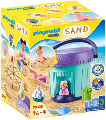 PLAYMOBIL 123 70339 Sand : Boulangerie des sables