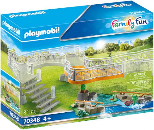 PLAYMOBIL Family Fun 70348 Extension pour parc animalier