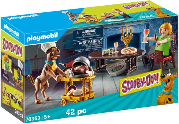 PLAYMOBIL Scooby-Doo! 70363 Salle de diner avec Sammy