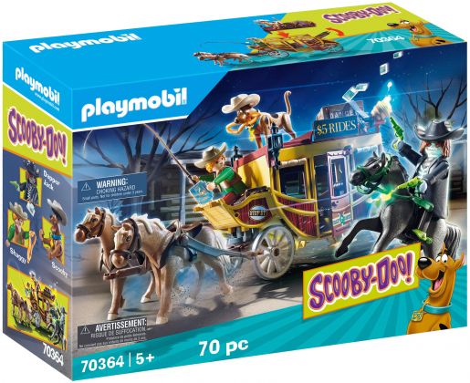 PLAYMOBIL Scooby-Doo! 70364 Histoires au Far West