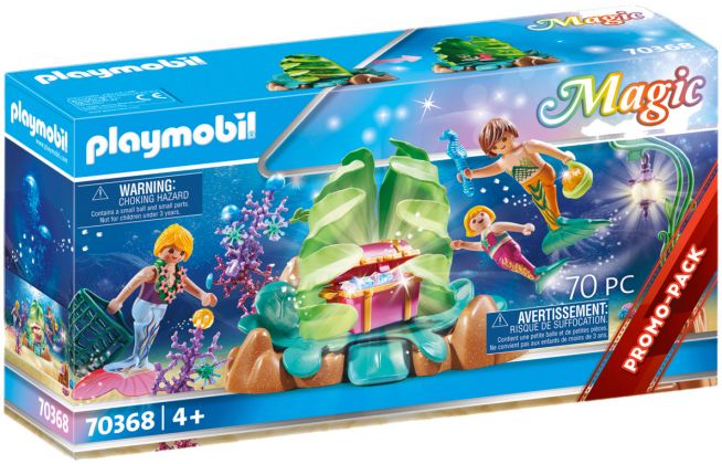 PLAYMOBIL Magic 70368 Corail bar avec sirènes