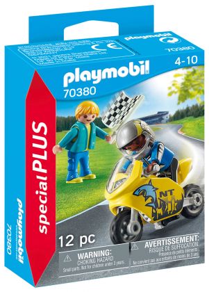 PLAYMOBIL Special Plus 70380 Enfants et moto