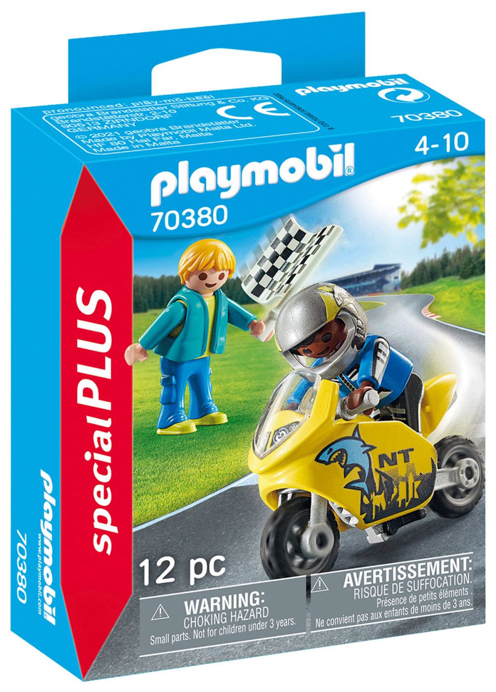 Playmobil Special Plus 70380 pas cher, Enfants et moto