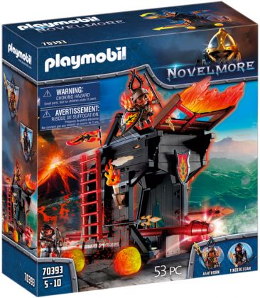 PLAYMOBIL Novelmore 70393 Tour d'attaque mobile des Burnham Raiders