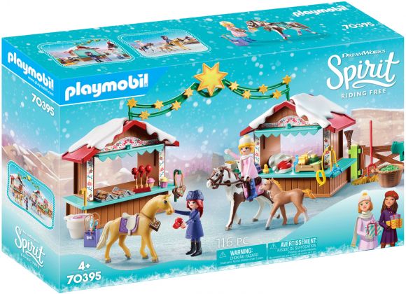 PLAYMOBIL Spirit - Riding Free 70395 Marché de Noël à Miradero