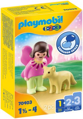 PLAYMOBIL 123 70403 Fée avec renard