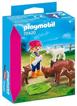 PLAYMOBIL Special Plus 70420 Fillette avec chevreaux