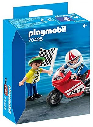 PLAYMOBIL Special Plus 70425 Enfants avec moto de course