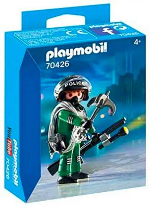 PLAYMOBIL City Action 70426 Policier unité spéciale