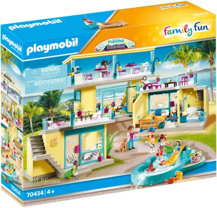 PLAYMOBIL Family Fun 70434 PLAYMO Beach Hotel