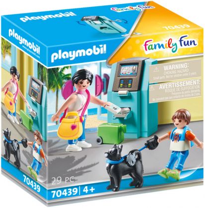 PLAYMOBIL Family Fun 70439 Vacanciers et distributeur automatique