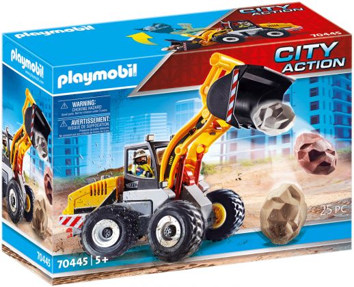 PLAYMOBIL City Action 70445 Chargeuse sur pneus