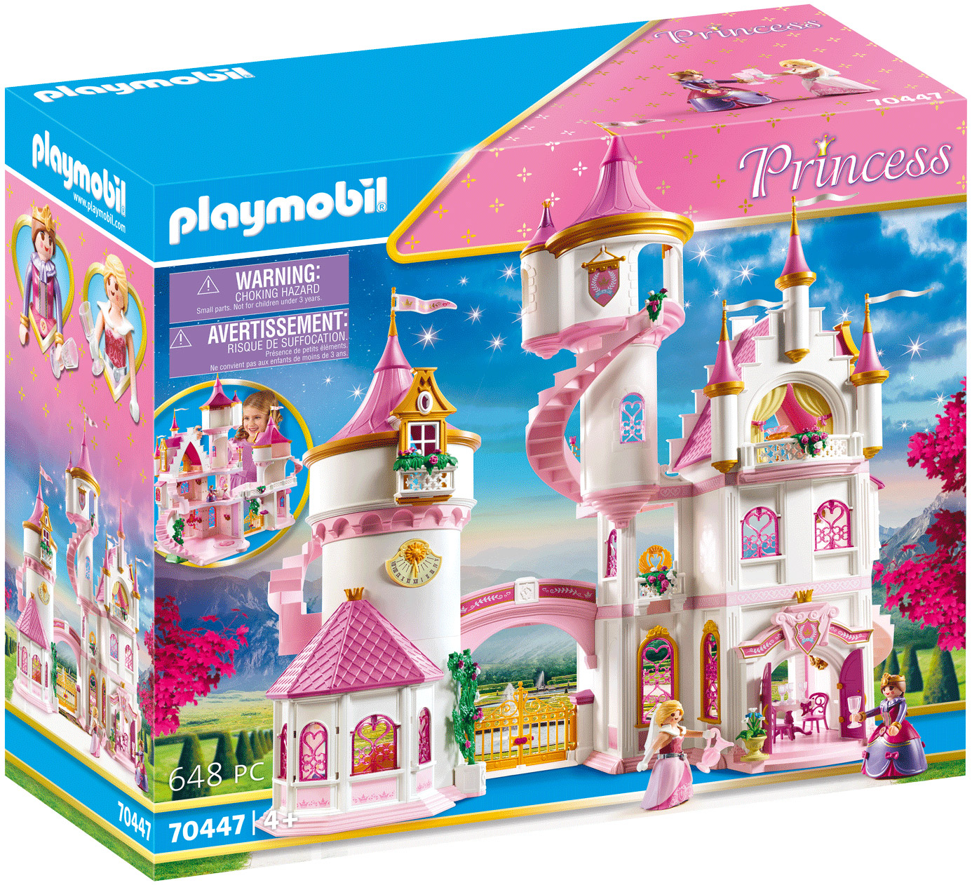 chateau de playmobil princesse