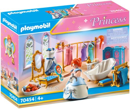 PLAYMOBIL Princess 70454 Salle de bain royale avec dressing