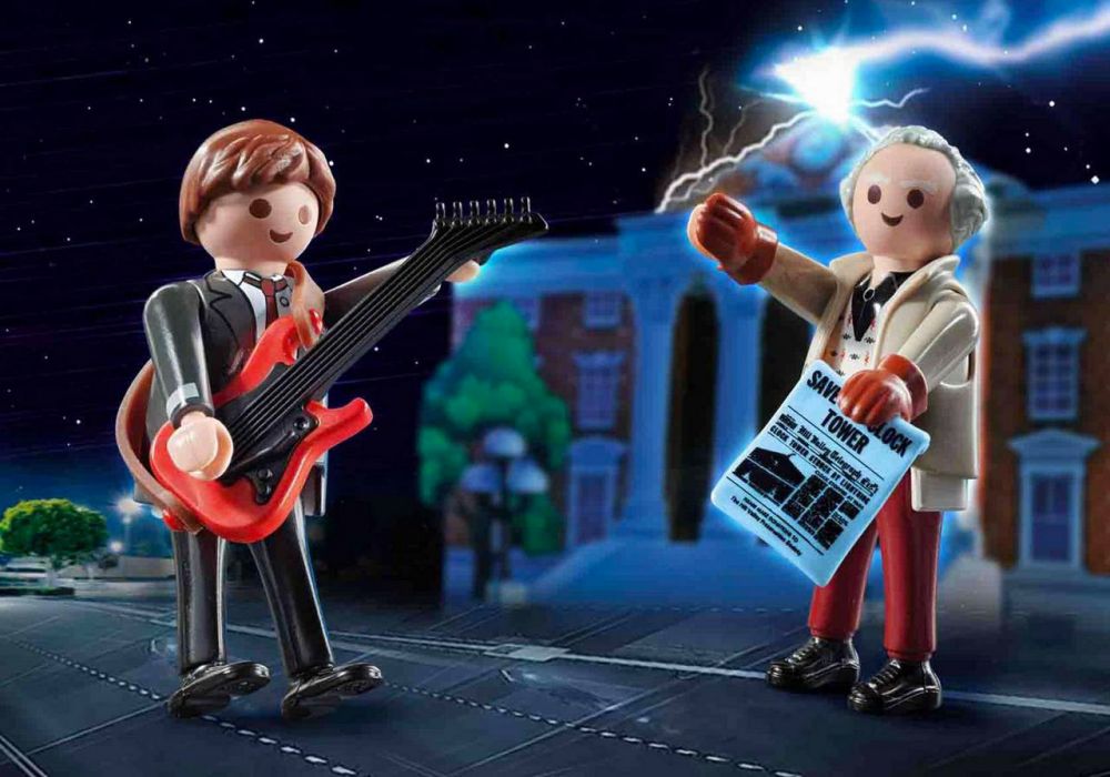 Jouet - Retour vers le Futur - Pick-up de Marty - Playmobil