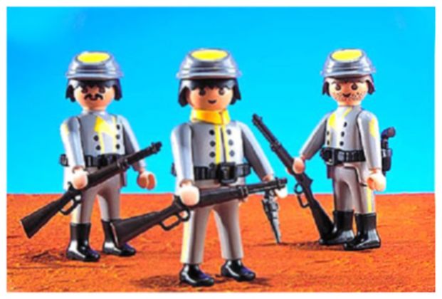 PLAYMOBIL Produits complémentaires 7046 3 Soldats sudistes 