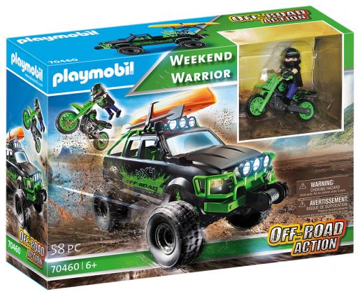 PLAYMOBIL Action 70460 Week-end Warrior