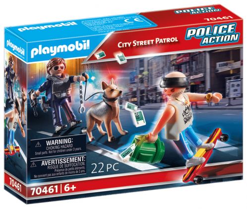 PLAYMOBIL City Action 70461 Patrouille de rue