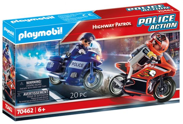 PLAYMOBIL City Action 70462 Police des autoroutes