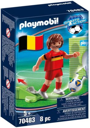 PLAYMOBIL Sports & Action 70483 Joueur Belge