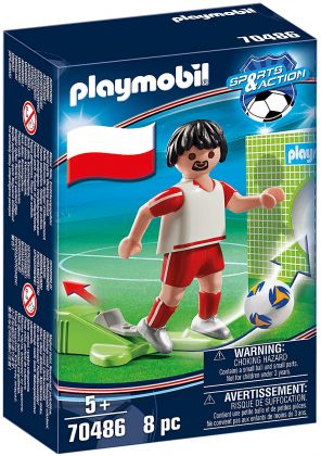 PLAYMOBIL Sports & Action 70486 Joueur Polonais