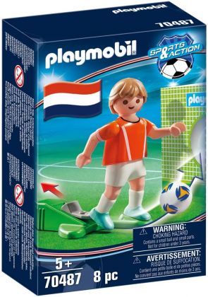 PLAYMOBIL Sports & Action 70487 Joueur Néerlandais