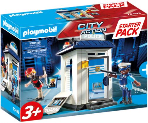 PLAYMOBIL City Action 70498 Starter Pack Bureau de police