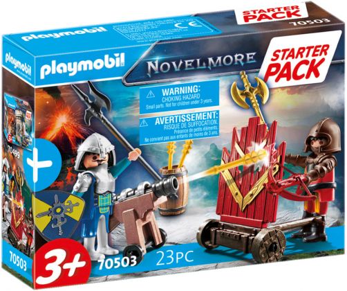 PLAYMOBIL Novelmore 70503 Starter Pack Chevaliers Novelmore