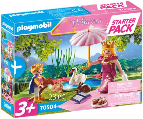 PLAYMOBIL Princess 70504 Starter Pack Reine et enfant