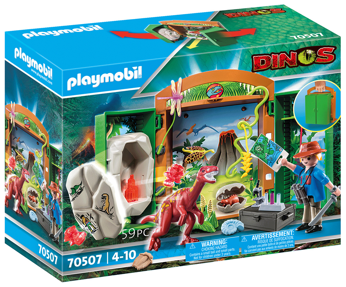 Jeu de 3 bébés dinosaures PLAYMOBIL - Thème Les dinosaures