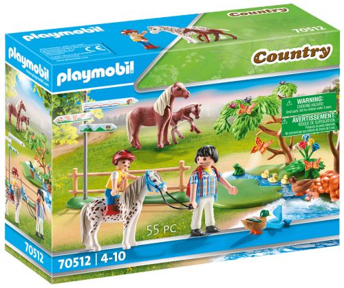 PLAYMOBIL Country 70512 Balade à poney