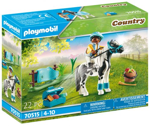 PLAYMOBIL Country 70515 Cavalier et poney Lewitzer