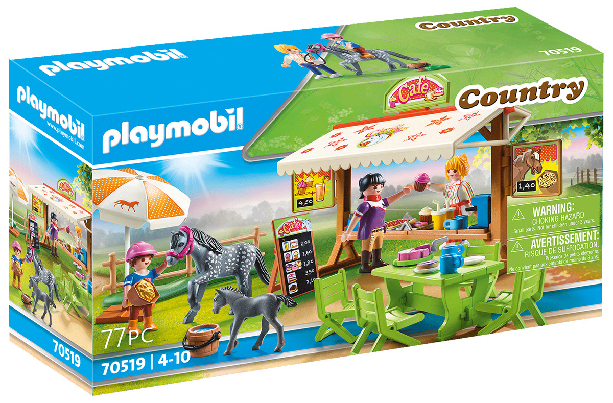 Playmobil Country 70519 pas cher, Caf?� du poney club