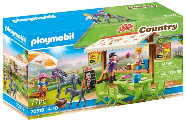 PLAYMOBIL Country 70519 Café du poney club