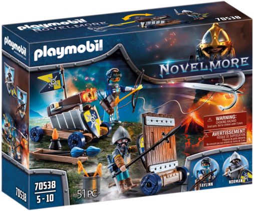 PLAYMOBIL Novelmore 70538 Chevalier de Novelmore avec baliste