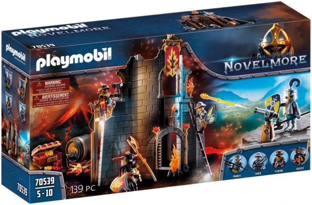 PLAYMOBIL Novelmore 70539 Bastion des Burnham Raiders