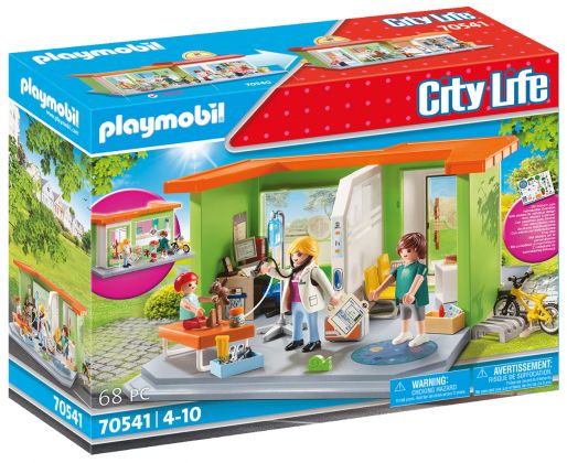 PLAYMOBIL City Life 70541 Cabinet pédiatrique