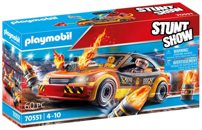 PLAYMOBIL Stunt Show 70551 Voiture crash test