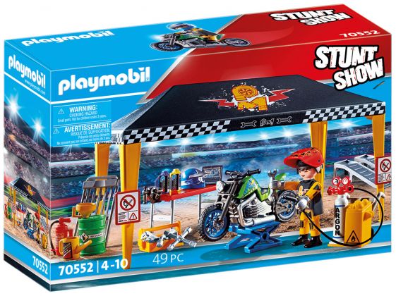 PLAYMOBIL Stunt Show 70552 Atelier de réparation