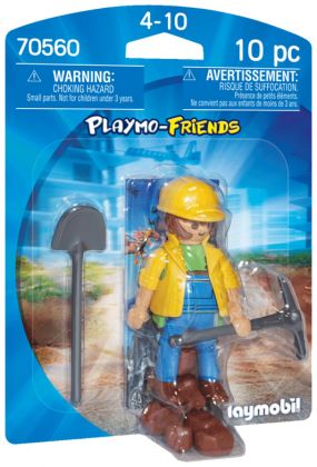 PLAYMOBIL Playmo-Friends 70560 Ouvrier