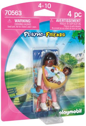 PLAYMOBIL Playmo-Friends 70563 Maman et bébé